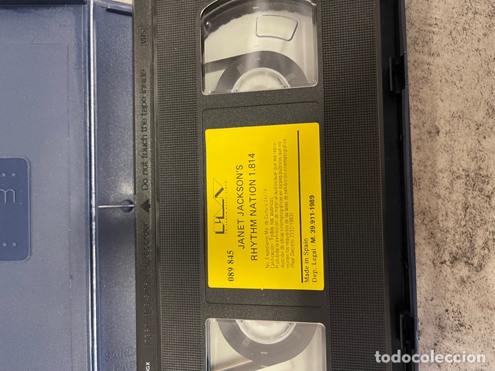 Cine: Vhs Janet jackson&rsquo;s 1814 - Foto 4