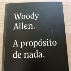 Cine: A PROPÓSITO DE NADA - WOODY ALLEN. Lote 344888133
