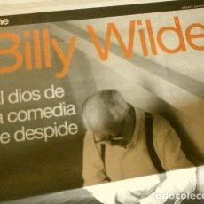 Cine: MUERE BILLY WILDER (NOTICIA DE PRENSA ORIGINAL MAR 2002) PERIODICO (SOLO 3 HOJAS DEL REPORTAJE). Lote 367358679