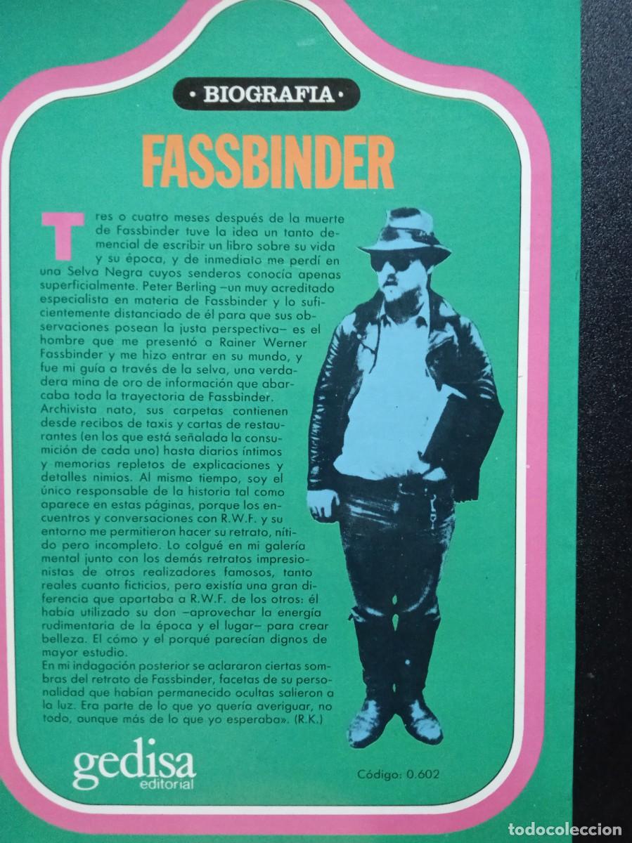 Cine: Rainer Werner Fassbinder. - Foto 2