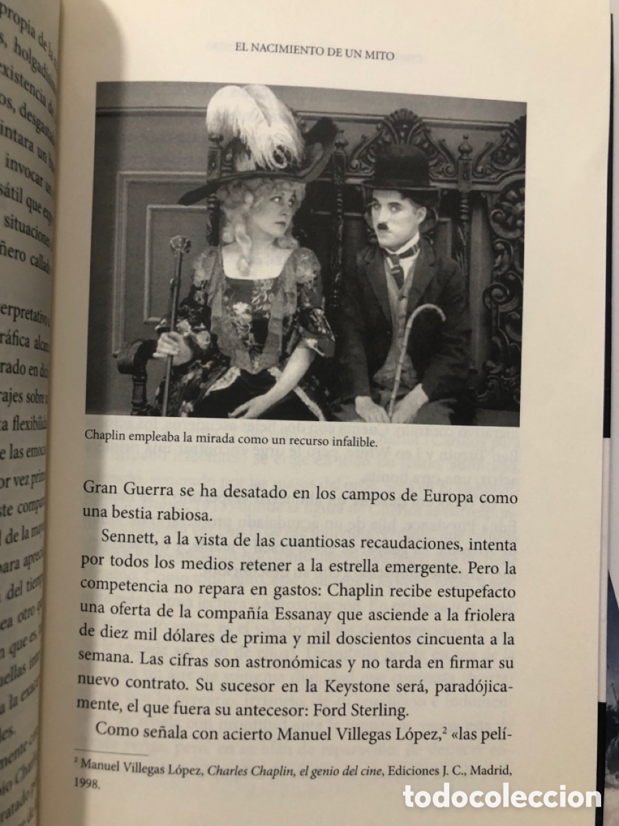Cine: Libro charles Chaplin la sonrisa del vagabundo - Foto 4