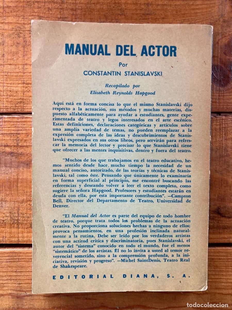 Cine: MANUAL DEL ACTOR - CONSTANTIN STANISLAVSKI - Foto 2