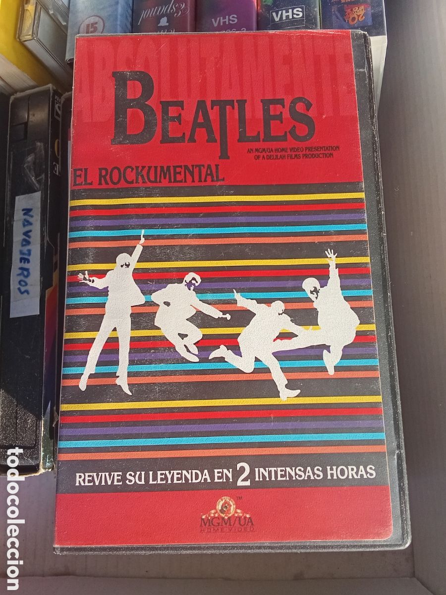 Cine: Vhs Beatles El rockumental - Foto 1