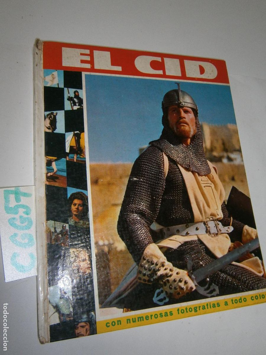 Cine: ANTIGUO LIBRO DE LA PELICULA EL CID - Foto 1