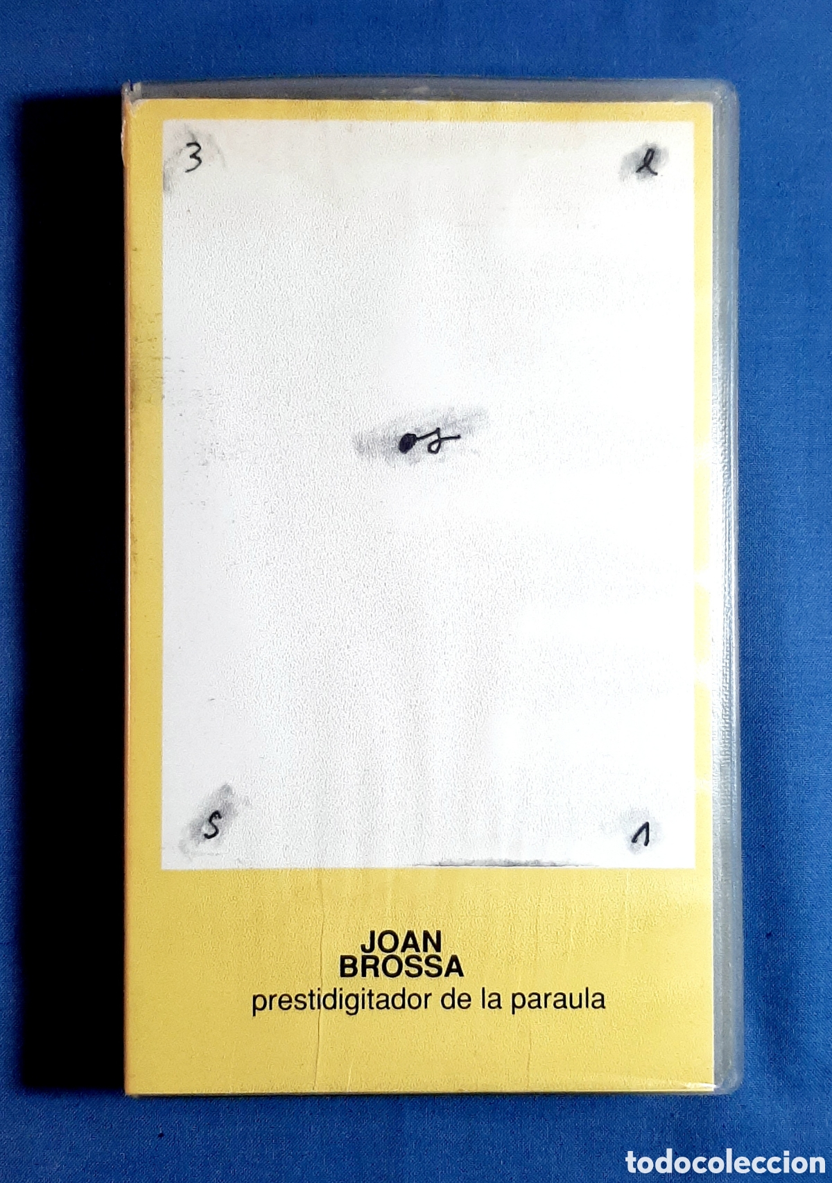 Cine: JOAN BROSSA. PRESTIDIGITADOR DE LA PARAULA. VHS. PRIMERA EDICI&Oacute;. RAR. RARO.