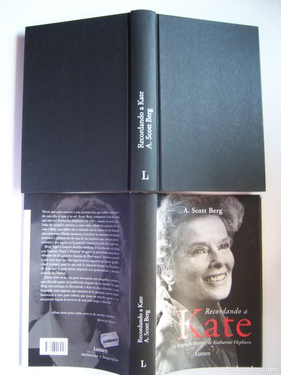 Kino: Recordando a Kate. La biograf&iacute;a &iacute;ntima de Katharine Hepburn, por A. Scott Berg.