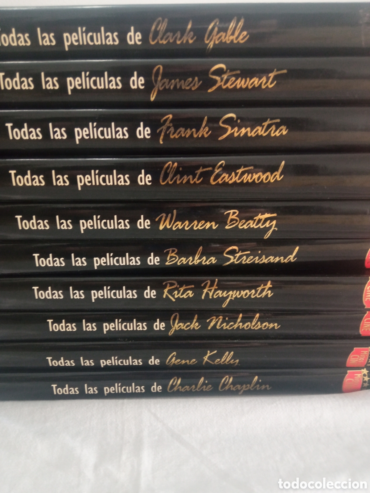 Cine: Lote de 19 libros de actores de cine