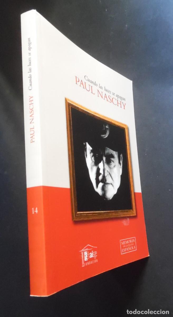 Cinema: Cuando las luces se apagan, Paul Naschy. Pr&oacute;logo L. Alberto de Cuenca. Ep&iacute;logo de Quentin Tarantino