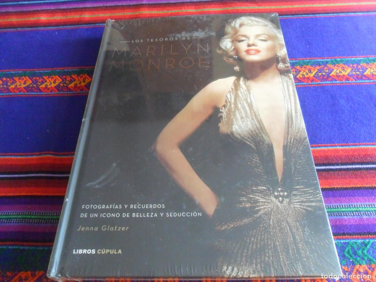 Cine: PRECINTADO, LOS TESOROS DE MARILYN MONROE POR JENNA GLATZER. LIBROS C&Uacute;PULA 2008. TAPA DURA. RARO.