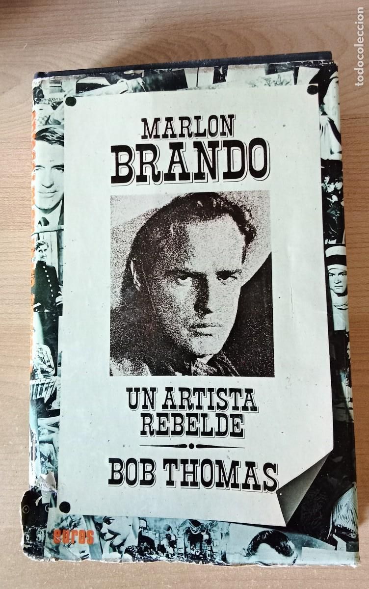 Kino: MARLON BRANDO. ARTISTA REBELDE. Bob Thomas. EUROS SA. edicion especial.. ejemplar n&ordm; 2248