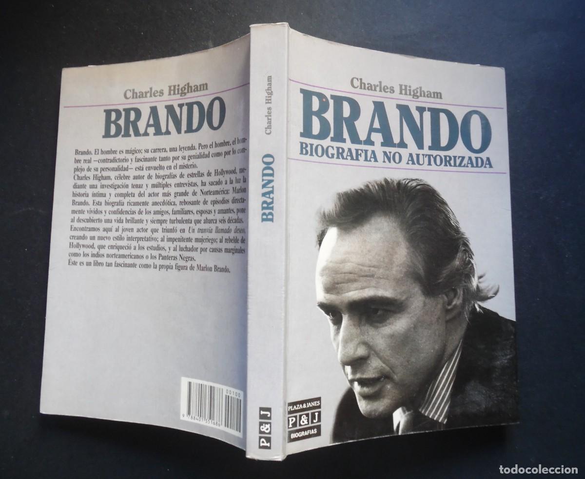 Cinema: Brando. Biograf&iacute;a no autorizada, por Charles Higham. 14 p&aacute;ginas de fotos