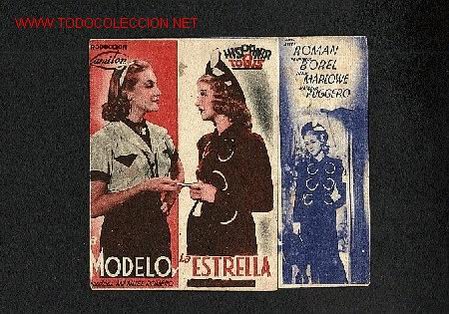 Cine: La modelo y la estrella (doble) - Foto 1