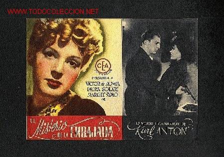 Cine: El misterio de la embajada (doble) - Foto 1