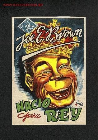 Cine: Nacio para Rey (Joe E.Brown) - Foto 1
