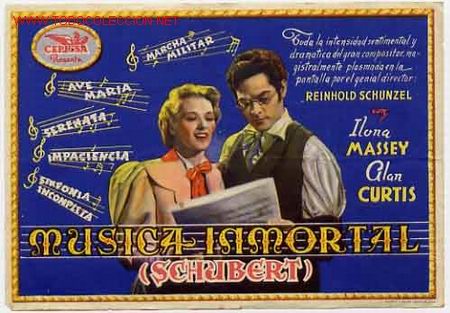 Kino: MUSICA INMORTAL SCHUBERT   PM1283