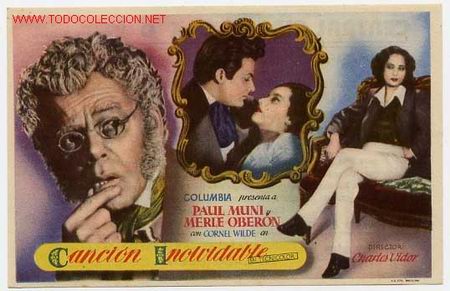 Cine: CANCION INOLVIDABLE    PM1296 - Foto 1