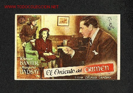 Cine: El oraculo del crimen - Foto 1