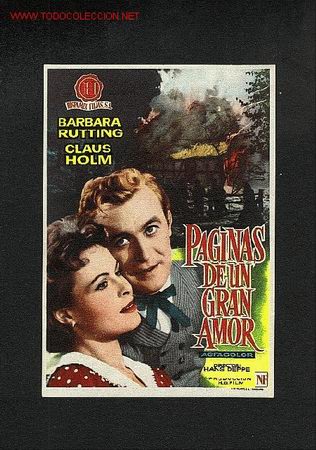 Cine: Paginas de un gran amor - Foto 1