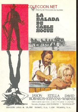 Cine: LA BALADA DE CABLE HOGUE - Foto 1