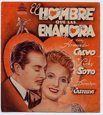 Kino: EL HOMBRE QUE LAS ENAMORA ,CIFESA, DOBLE   PM1513
