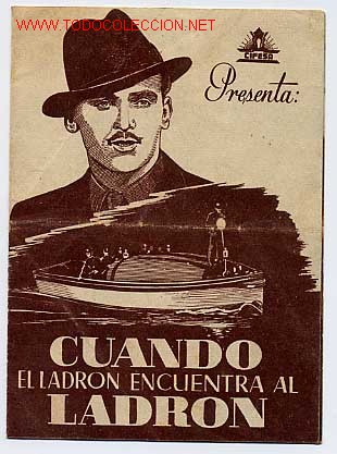 Kino: CUANDO EL LADRON ENCUENTRA AL LADRON , CIFESA , DOBLE     PM1565