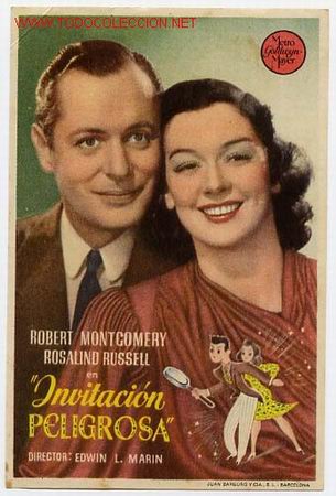 Cine: INVITACION PELIGROSA    PM1747 - Foto 1