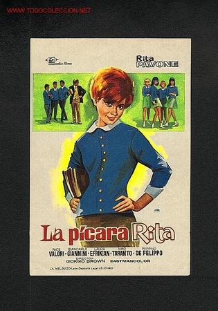 Cine: La picara Rita (Rita Pavone) - Foto 1