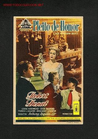 Cine: Pleito de honor (Robert Donat) - Foto 1