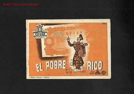 Cine: El pobre rico (doble) - Foto 1