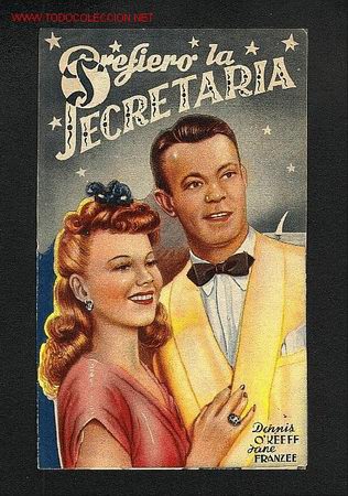 Cine: Prefiero la secretaria (doble troquelado) - Foto 1