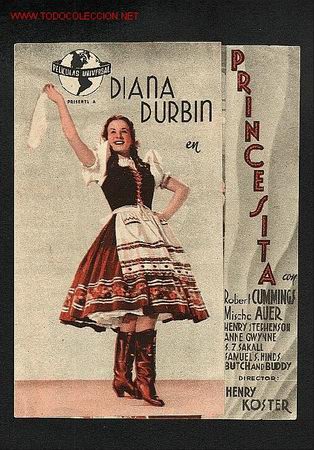 Cine: Princesita (Diana Durbin) (doble) - Foto 1