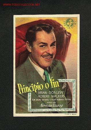 Cine: Principio o fin (Brian Donlevy, Robert Walker) - Foto 1
