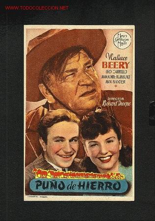 Cine: Pu&ntilde;o de hierro (Wallace Berry) (western) - Foto 1