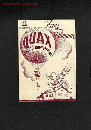 Cine: Quax, el piloto rompetechos (doble) - Foto 1