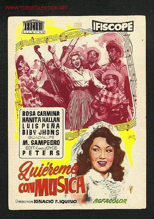 Cine: Quiereme con musica - Foto 1