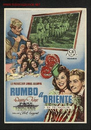 Cine: Rumbo a Oriente (Danny Kaye, Dana Andrews) - Foto 1