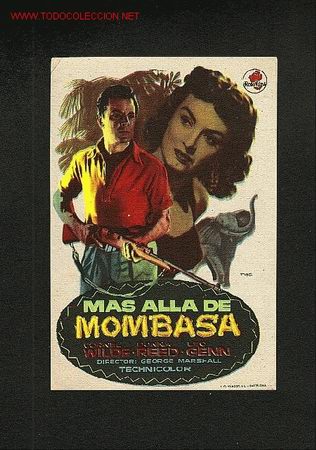 Cine: Mas alla de Mombasa (Cornel Wilde, Donna Reed) - Foto 1