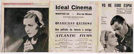 Cine: YO HE SIDO ESPIA , PM9069 - Foto 1