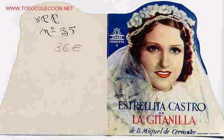 Cine: LA GITANILLA 2 TROQUELADA CIFESA PM9054 - Foto 1