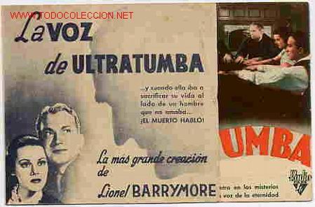 Cine: LA VOZ DE ULTRATUMBA 1940 ,PM9035 - Foto 1