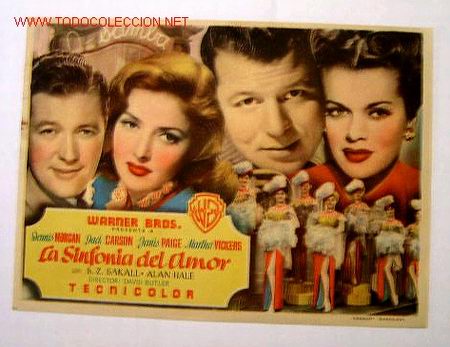 Cinema: LA SINFONIA DEL AMOR