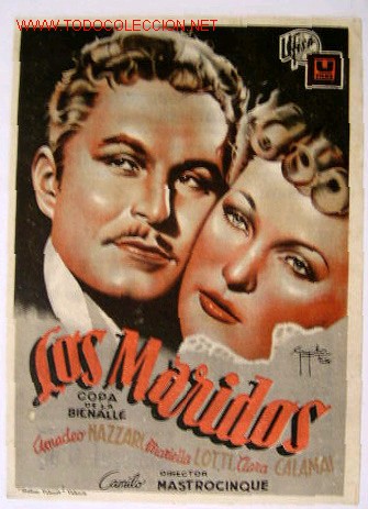 Cinema: LOS MARIDOS (sin gastos de env&iacute;o)