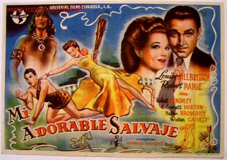 Kino: MI ADORABLE SALVAJE (tama&ntilde;o grande)