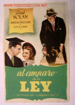 Cine: AL AMPARO DE LA LEY (sin gastos de env&iacute;o) - Foto 1