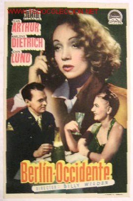Cinema: BERLIN-OCCIDENTE - BERL&Iacute;N-OCCIDENTE