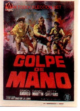 Cine: 19-202. Golpe de Mano (JANO) - Foto 1