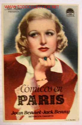 Foglietti di film di film antichi di cinema: COMICOS EN PARIS