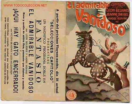Cine: EL ADMIRABLE VANIDOSO, PM9078 - Foto 1