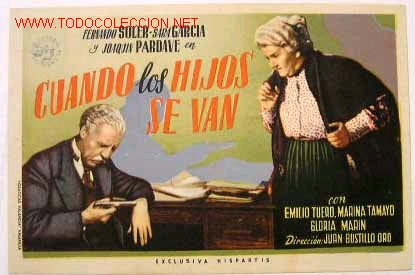 Cinema: CUANDO LOS HIJOS SE VAN