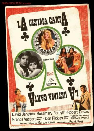 Cine: LA ULTIMA CARTA (DAVID JANSSEN) - Foto 1